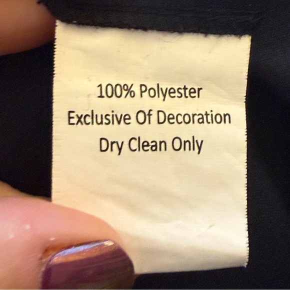 ATUN Girls Embroidered Tutu Dress 6-7 Years Floral Fall Autumn Navy Gold Event - Picture 5 of 5